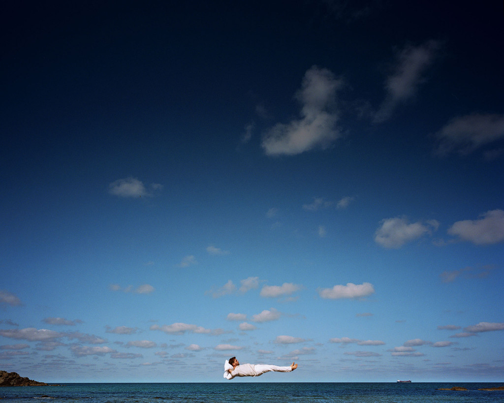 Laying above the Sea